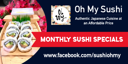 oh my sushi monthly specials